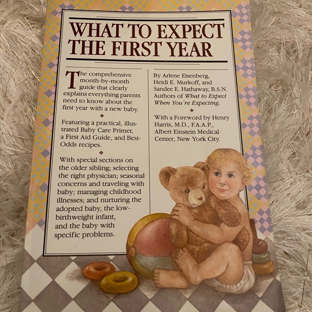 “What To Expect The First Year” book